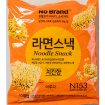 노브랜드 라면스낵 치킨향 250g 2개