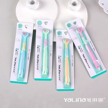 칫솔 삼면 성인 부드러운모 가정용 고급 3면 U다시 청결 설태 가정용포장 남녀공용 대, T01-1개 3면 성인 칫솔 그린색, 1개