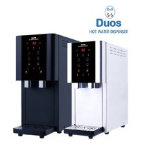 듀오스 커피온수기 카페온수기 핫워터디스펜서 자동온수기, 슬림형, 실버