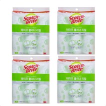 3M 스카치브라이트 대형 테이프클리너 리필(2+1입), 4개