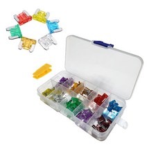 최신형 100p 자동차용 마이크로 휴즈 미니퓨즈 홀더, #팅!