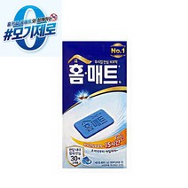 홈매트 30매 매트형 리필 교체용 홈매트 훈증기 리퀴드, 홈매트 리필형30매