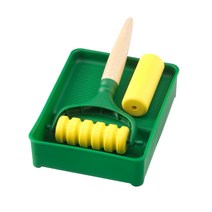 이케아 LUSTIGT 루스틱트 어린이 페인트롤러 4종( 트레이+롤러+손잡이 )세트 603.650.49