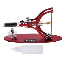 스털링엔진 모터 새로운 뜨거운 공기 스털링 엔진 실험 모델 전기 물리적 교육 미니 장난감 컬렉션, 한개옵션0