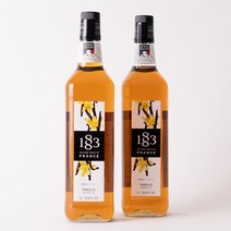 [트렌드커피] 1883 바닐라 시럽 1000ml 2개+트루시트러스 사은품 증정, 2개