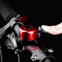 자전거 벨 싸이클벨 킥보드벨 자전거경적 종 DD-11412, 블랙