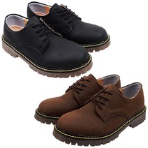 마리오탈라리코 매트워싱 키높이 더비슈즈 4cm굽 남녀공용 키높이구두 캐주얼구두