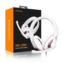 MAXTILL GM-L100H 다이나믹 스테레오 헤드셋, 상세페이지 참조