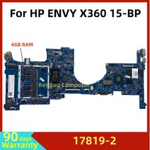 HP호환호환 ENVY X360 15-BP 노트북 마더보드 17819-2 935001-001 935001-501 935001-601 i5-8250U I7-8550U 4GB RAM M, [01] I5-8250U MX150
