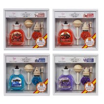 디센트 하트 차량용 천연오일 방향제 50ml＋10ml, 클린코튼