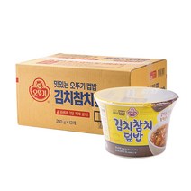 오뚜기 컵밥 김치참치덮밥 310g 12입 대용량 한박스 컵반 즉석밥 아침식사대용 간편식사 캠핑요리, 단품, 단품