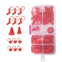 [뜨개마루] 뜨개 표시핀 크로셰 고정 세트 (88개) 표시링 단수링