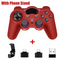 스마트폰 게임 컨트롤러 모바일 콘솔 2.4g 태블릿 pc 스마트 tv 상자 ps3 무선, 5, 협력사