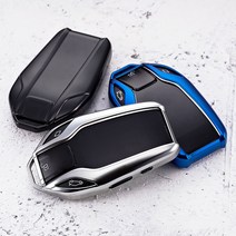 [JR SHOP] BMW 5시리즈 G30 520d 530i 디스플레이 키케이스 용품, [JR_S]_샤르망가죽키링_다크브라운