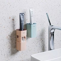 나무팩토리 커버형 자동 치약짜개 치약 디스펜서, 네이비