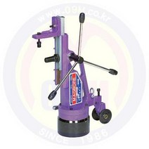 마그네트드릴 원형스텐드 YSMD-1N(단상220V 드릴별도) 용수공업사/마그드릴 철구조물드릴