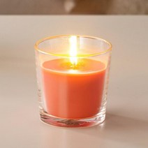 이케아 SINNLIG 신리그 유리컵 향초 7.5cm 인테리어소품 초 캔들 분위기초, 레드
