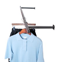 코코디피 봉봉 벽봉 벽행거 옷가게 주문제작 파이프 벽면 고정 부착 옷걸이 헹거 행거, 흰색