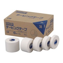 니찌반 배틀윈 주짓수 테이프 38mm 12롤 축구 발목, 12개