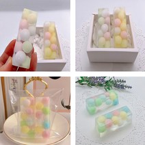 에코비누비 수제 구슬 비누 만들기 키트/어린이키트/수제 비누 DIY 패캐지/체험 재료 세트, 5인용