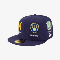 뉴에라 뉴에라모자 NQBB 12738778 MLB 라이프스타일 밀워키 브루어스 사이즈캡, 778