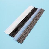 스텐용접봉 논가스용접봉 알루미늄 동 알곤 주물 논가스용접기 플라스틱 용접봉 ABS PP H, 11.Clear 1m 2pcs - CPVC