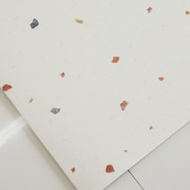 우다다 롤매트 [러블리테라조] 층간소음 PVC 아기 유아 놀이방 거실 베란다 복도, 14T(14mm)