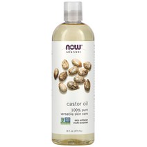 Now Foods Solutions 캐스터오일 473ml(16fl oz), One Color, One Size, 473ml