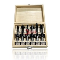삼구 루터날세트 12pcs 루터비트 목공비트 12mm 베어링 와리날 가공 홈파기