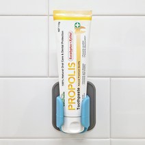 실리바스 허그치약걸이1P 욕실정리 치약 꽂이 걸이 홀더 거치대 거꾸로 공중부양 실리콘, 화이트