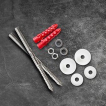 세면대 앙카볼트 세트 120mm 설치부속품 세면기부속품 AJBATH, 세면기앙카 120mm