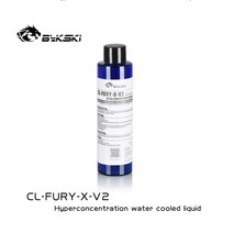 커스텀 수냉 bykski 150ml 슈퍼 농축 컴퓨터 냉각수 열 액체 컴퓨터 시스템청록색 노랑 cl fury x v2, 파란색