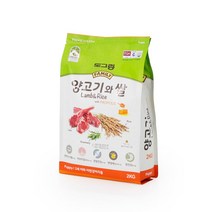 도그랑 패밀리 양고기와 쌀 퍼피 어덜트 시니어 다이어트 강아지 사료 2kg, 양고기와쌀-퍼피(1세이하), 1개