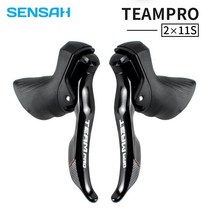 자전거 sensah road bike shifter groupset 2x8 2x9 2x10 2x11 speed gear 레버 브레이크 변속기 for claris 부품 부속, 팀 프로 2x11s