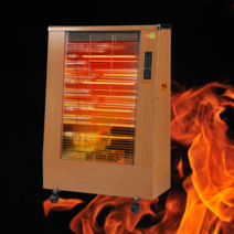 업소용돈풍기 열풍기 원적외선 주름관히터 곱창난로 대형 식당 난방기 골프장 히터, 1. 브라운