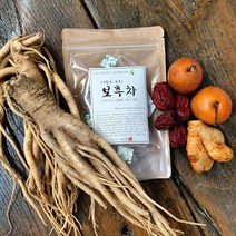 국산100% 배도라지차 보후차 대추생강 저온 볶음 수건식품, 100티백(20티백X5봉)