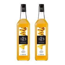 1883 파인애플 시럽 1000ml 2개, 단품
