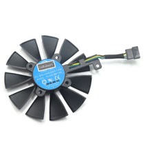 87mm PLD09210S12M PLD09210S12HH STRIX 그래픽 카드 용 냉각 팬 교체, 녹색