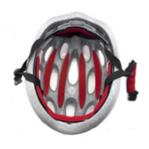 헬멧 내피 스펀지 패드 헬멧 내피 퀵보드 전동킥보드 바이크 레드