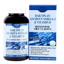 엔초비 오메가-3 & 비타민D 1306mg x 180캡슐 캐나다직수입 고함량 EPA DHA, 1개