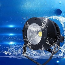 공연조명 연극 클럽 스테이지 무대조명 라이트 200W 무빙조명 쿼드 싸이키 특수조명 스팟, A.100w방수면조명(순백색)