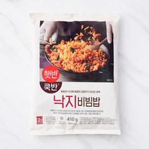[메가마트]CJ 햇반쿡반 낙지 비빔밥 410g, 1개