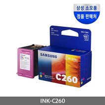 삼성 INK-M260 C260 SL-J2160W SL-J2165W 정품잉크, INK-C260 [파랑/빨강/노랑]