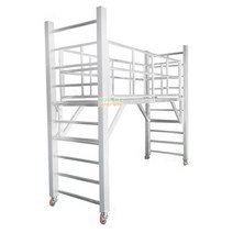 AL-WPS AL 안전 이동형 작업대 사다리 높이조절가능 AL-WPS2500 (높이2500mm)