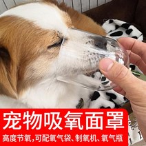 강아지 산소 마스크 고양이 애완동물 네블라이저 발생기 방 호흡기 통 캔 튜브 줄, S 작은, 작은 애완동물 직경 5.5cm