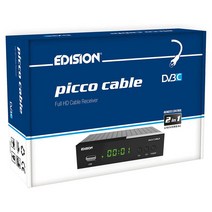 Edision 셋톱박스 Picco 케이블 Full Hd 수신기 1X Dvb C Ctt1