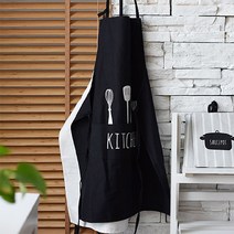 아이니 주방 방수 앞치마, 1개, 레드