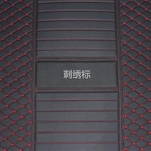 포르쉐 마칸 gts 트렁크 매트 718 박스터 카이엔, 블랙 레더 블랙 포르쉐 자수, 원라이즈