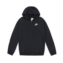 나이키 키즈 NSW 클럽 주니어 아동 기모 후드집업 BV3699-010