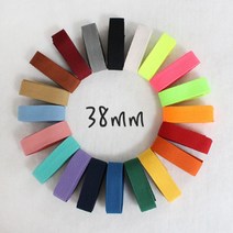 2마 가방 끈 38mm 마카롱 웨이빙 끈 20컬러 부자재, 08 인디핑크